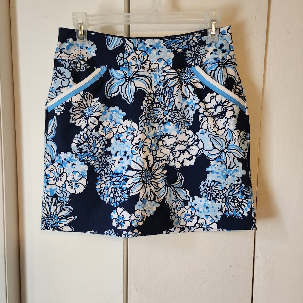 Lilly Pulitzer Monica Luxletic Skort, 0